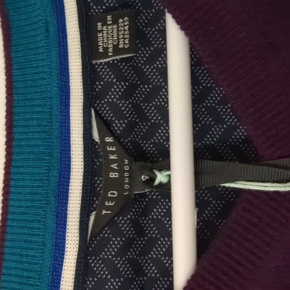 (NWT) Ted Baker London Long Sleeve Cashmere Blend V Neck Men's Size (6) … - Picture 4 of 5